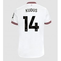 West Ham United Mohammed Kudus #14 Replica Away Shirt 2023-24 Short Sleeve
